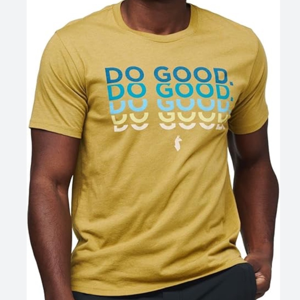 COTOPAXI  MEN’S DO GOOD REPEAT T-SHIRT SIZE XL